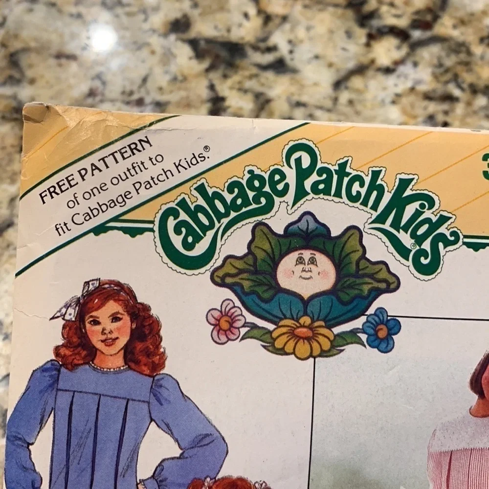 Cabbage Patch Kids vintage butterick
